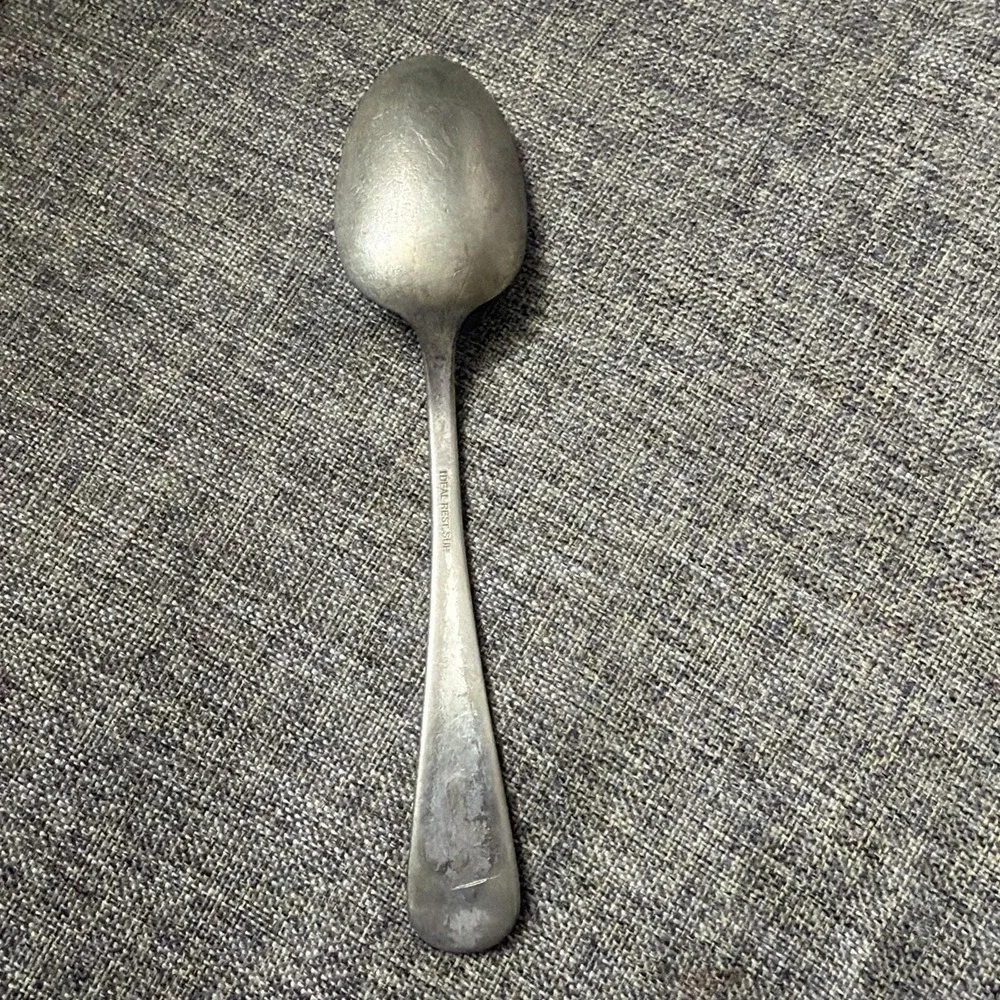 Ft. Washington Restaurant Serving Spoon Ideal Restaurant Supply Flatware Vintage